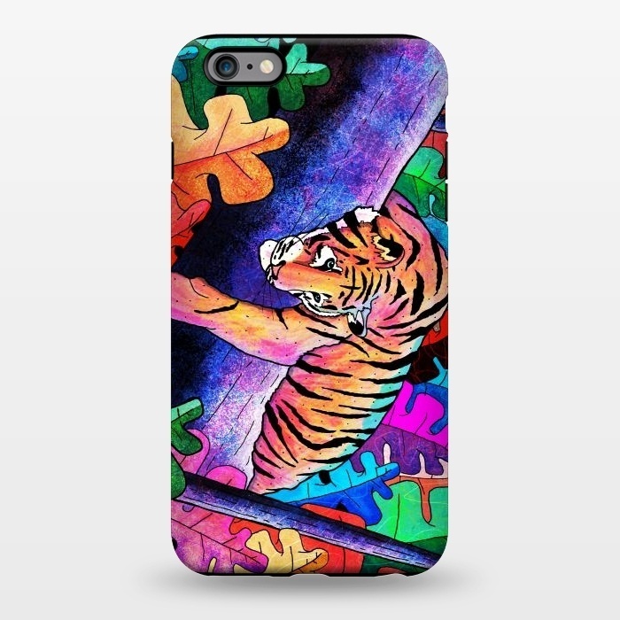 iPhone 6/6s plus StrongFit The lazy tiger by Steve Wade (Swade)