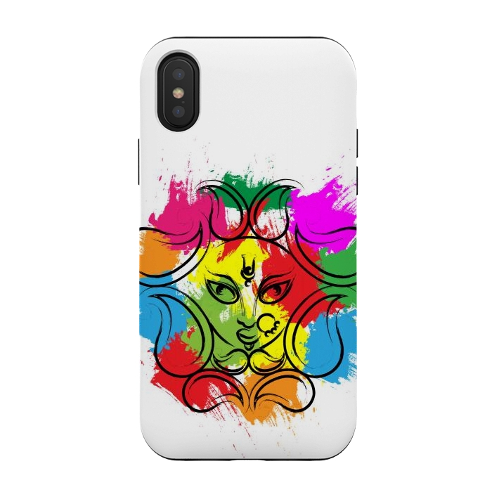 iPhone Xs / X StrongFit durga god by TMSarts