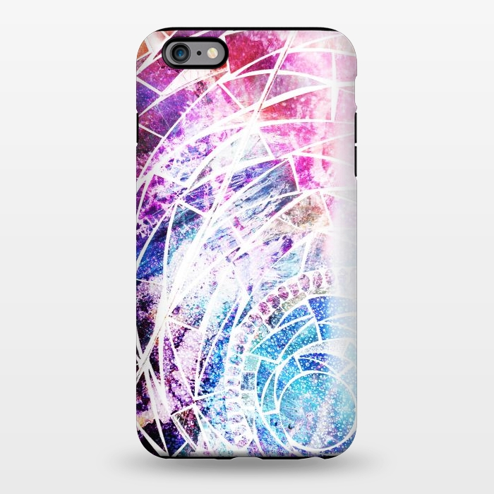iPhone 6/6s plus StrongFit Star dust marble mosaic by Oana 