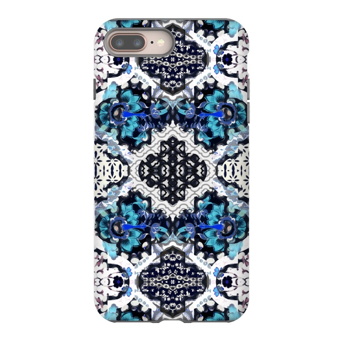 iPhone 7 plus StrongFit Oriental floral pattern by Oana 