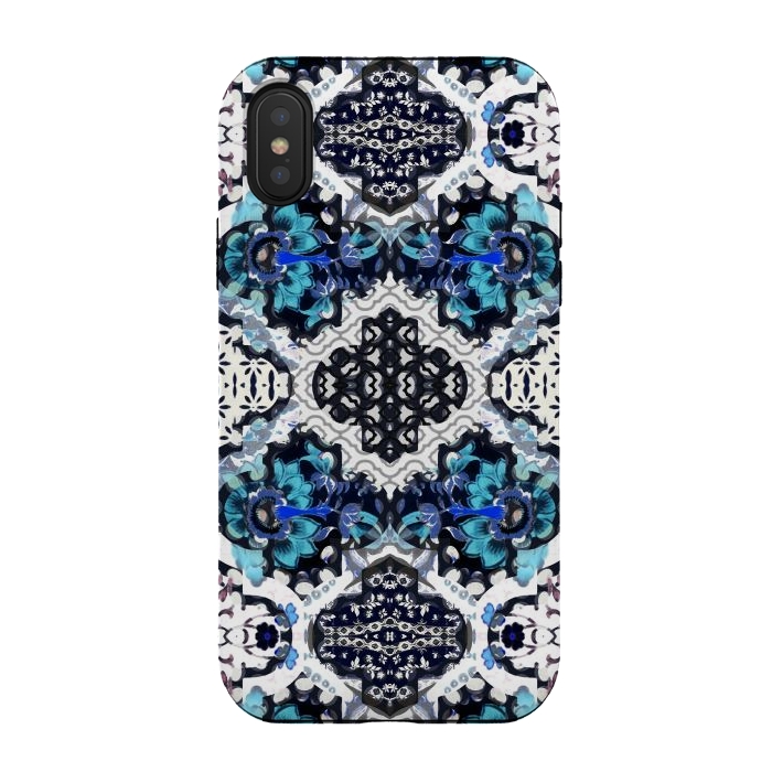 iPhone Xs / X StrongFit Oriental floral pattern by Oana 