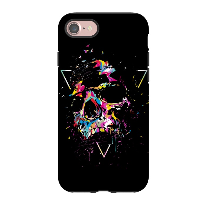iPhone 7 StrongFit Skull X by Balazs Solti