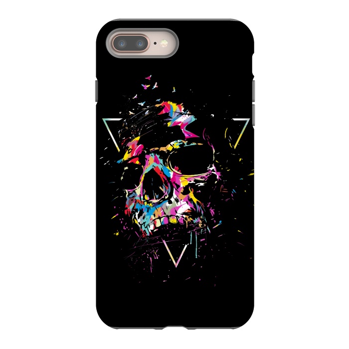 iPhone 7 plus StrongFit Skull X by Balazs Solti