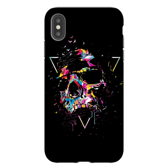 iPhone Xs Max StrongFit Skull X by Balazs Solti