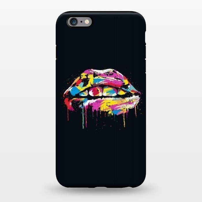 iPhone 6/6s plus StrongFit Colourful lips by Balazs Solti