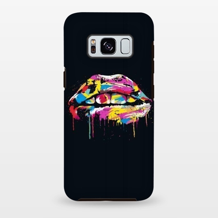 Galaxy S8 plus StrongFit Colourful lips by Balazs Solti