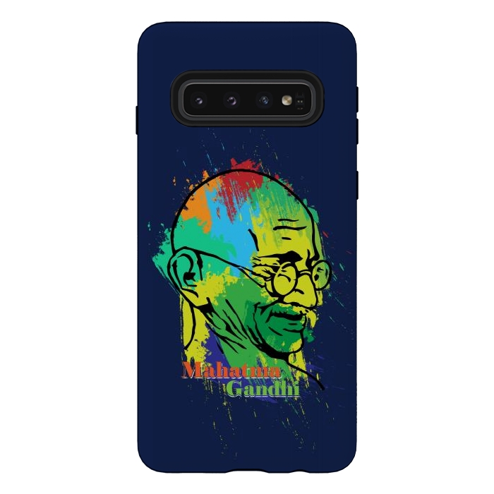 Galaxy S10 StrongFit mahatma gandhi by TMSarts