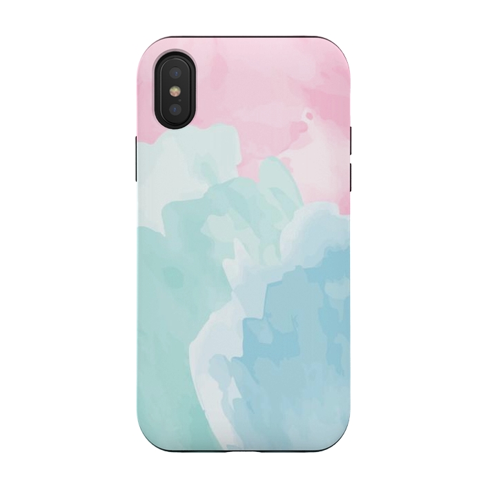 iPhone Xs / X StrongFit watercolor sky by TMSarts