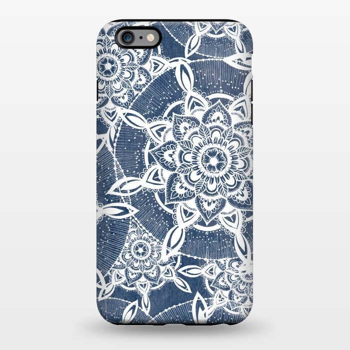 iPhone 6/6s plus StrongFit Blue Hope Mandala  by Rose Halsey