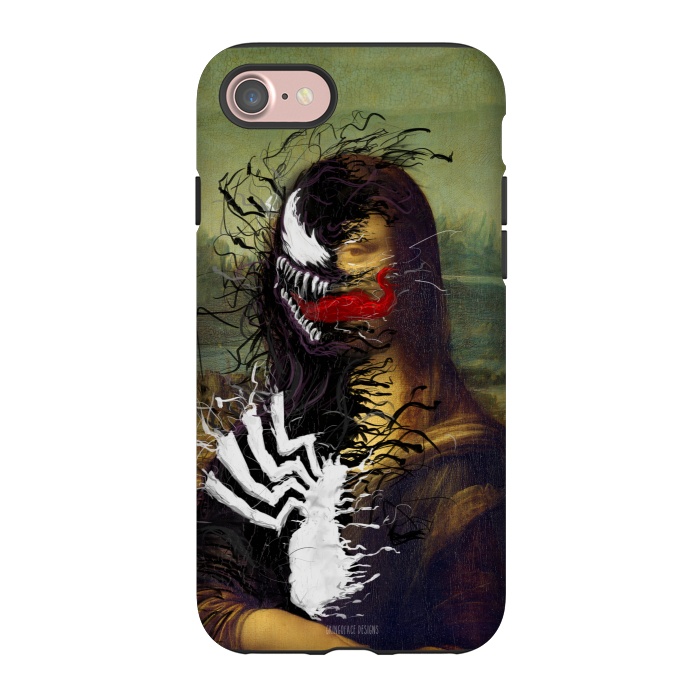 iPhone 7 StrongFit Venomized MonaLisa by Gringoface Designs
