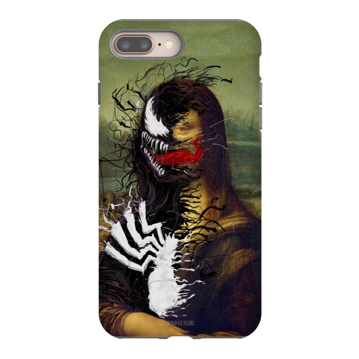iPhone 7 plus StrongFit Venomized MonaLisa by Gringoface Designs