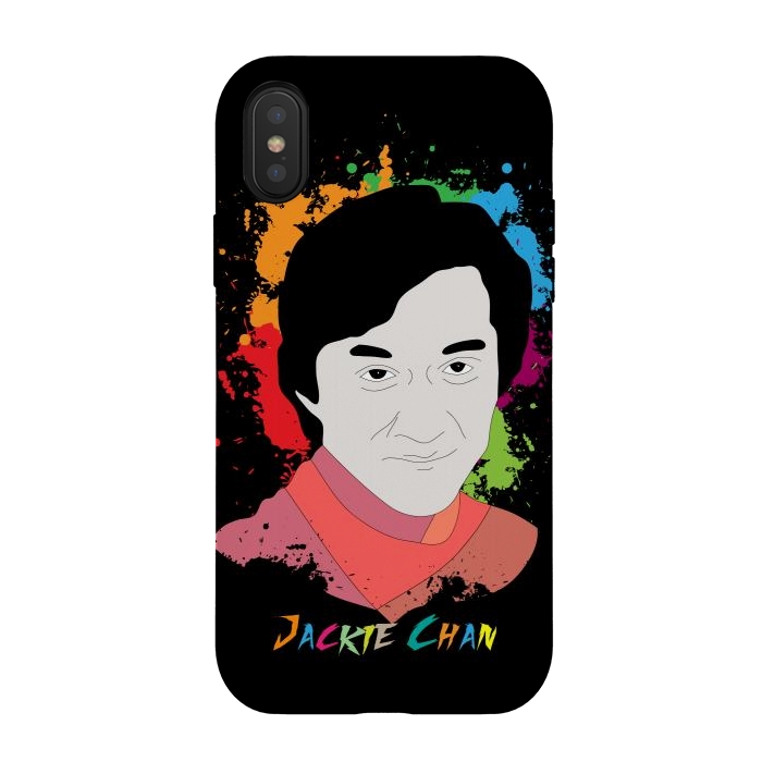 iPhone Xs / X StrongFit jackie chan by TMSarts
