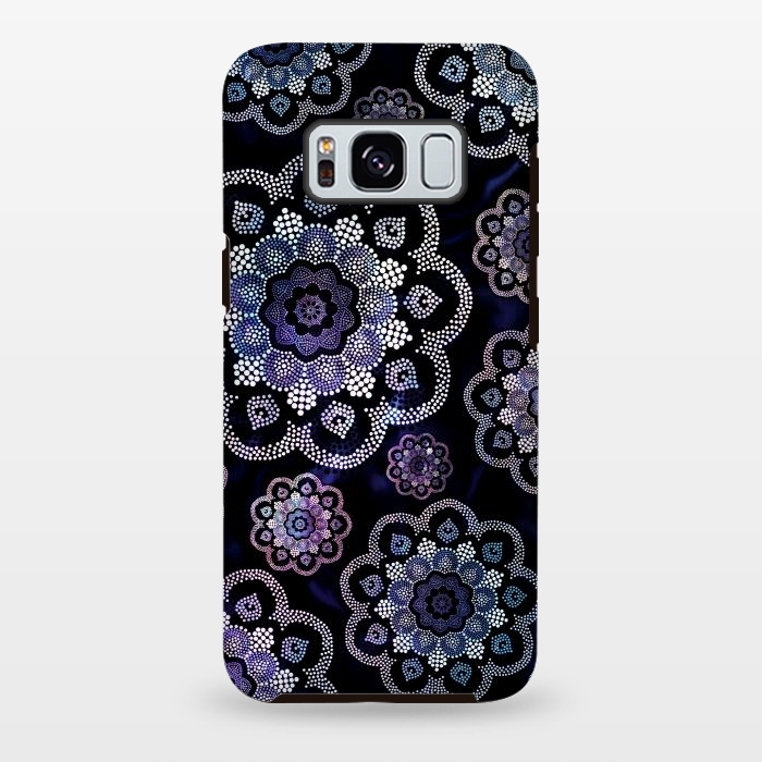 Galaxy S8 plus StrongFit Flower pattern mandala by Jms
