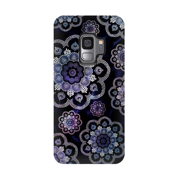 Galaxy S9 StrongFit Flower pattern mandala by Jms