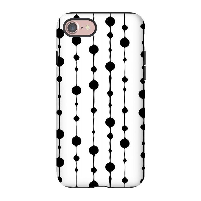 iPhone 7 StrongFit Dots in Lines I by Majoih