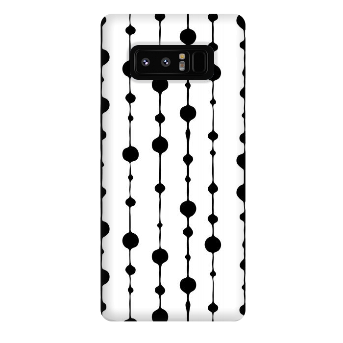 Galaxy Note 8 StrongFit Dots in Lines I by Majoih