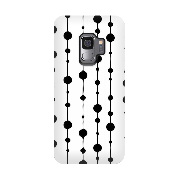 Galaxy S9 StrongFit Dots in Lines I by Majoih