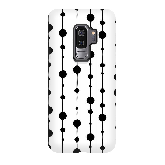 Galaxy S9 plus StrongFit Dots in Lines I by Majoih