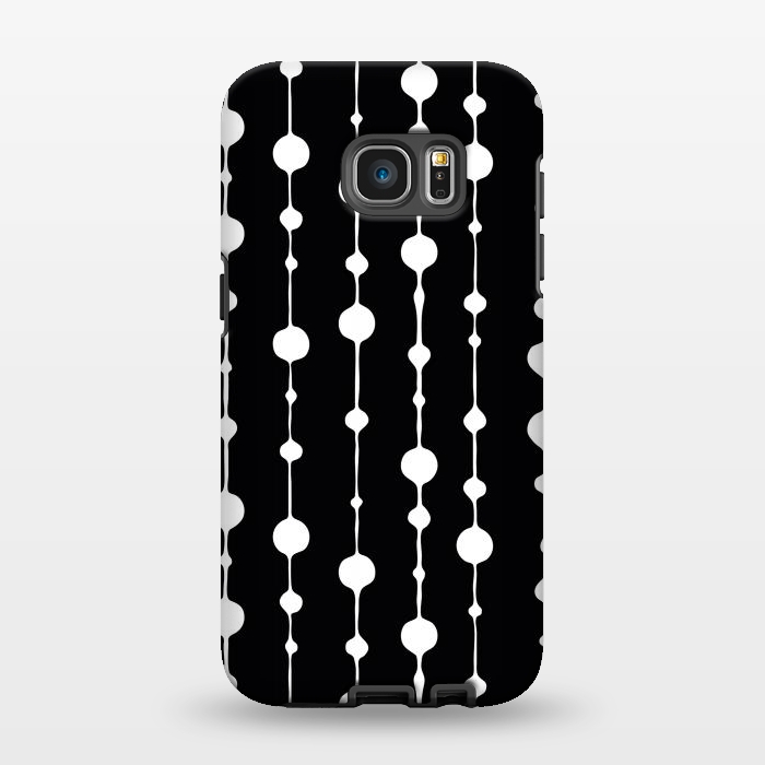 Galaxy S7 EDGE StrongFit Dots in Lines II by Majoih