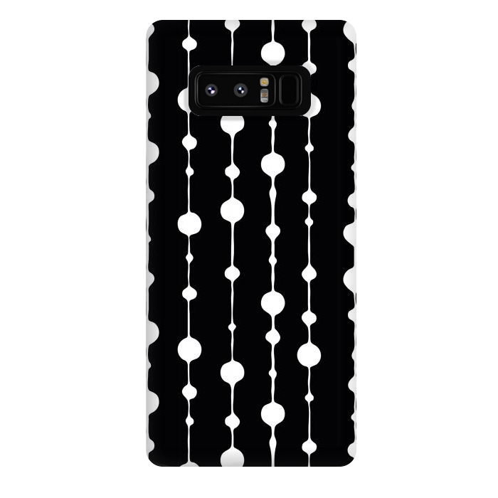 Galaxy Note 8 StrongFit Dots in Lines II by Majoih