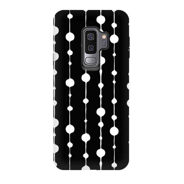 Galaxy S9 plus StrongFit Dots in Lines II by Majoih