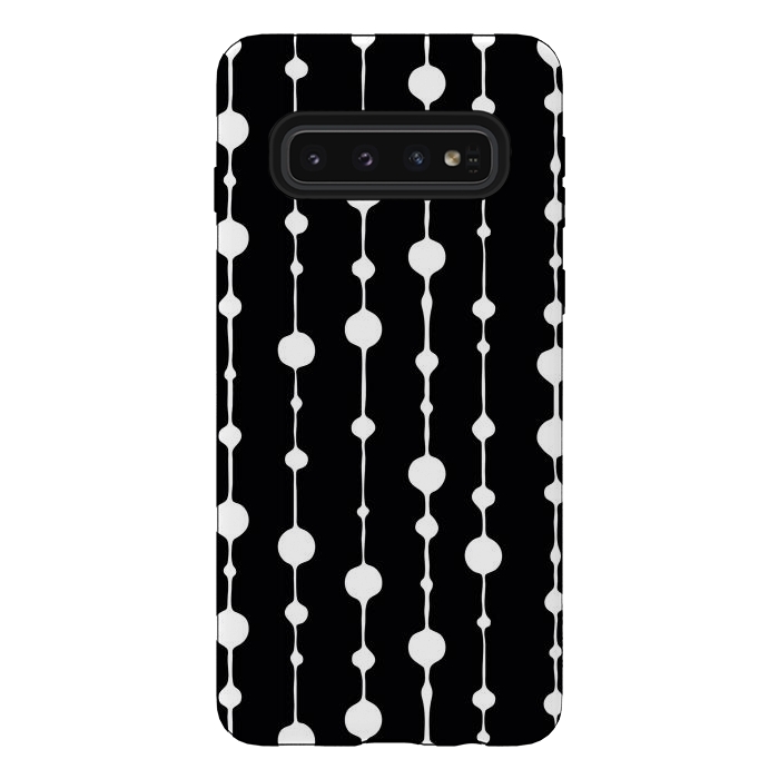 Galaxy S10 StrongFit Dots in Lines II by Majoih
