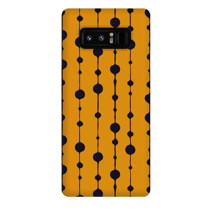 Galaxy Note 8 StrongFit Dots in Lines III by Majoih