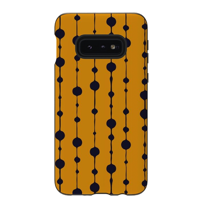 Galaxy S10e StrongFit Dots in Lines III by Majoih