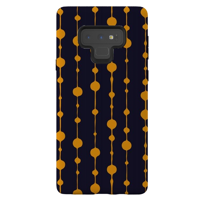 Galaxy Note 9 StrongFit Dots in Lines IV by Majoih