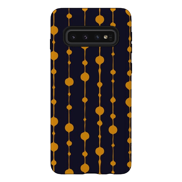 Galaxy S10 StrongFit Dots in Lines IV by Majoih