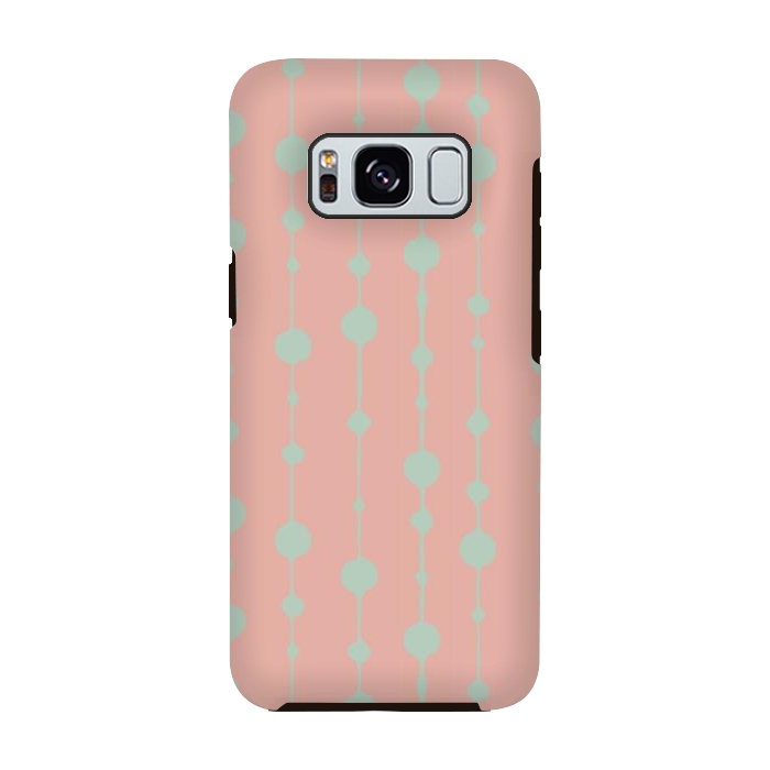 Galaxy S8 StrongFit Dots in Lines V by Majoih
