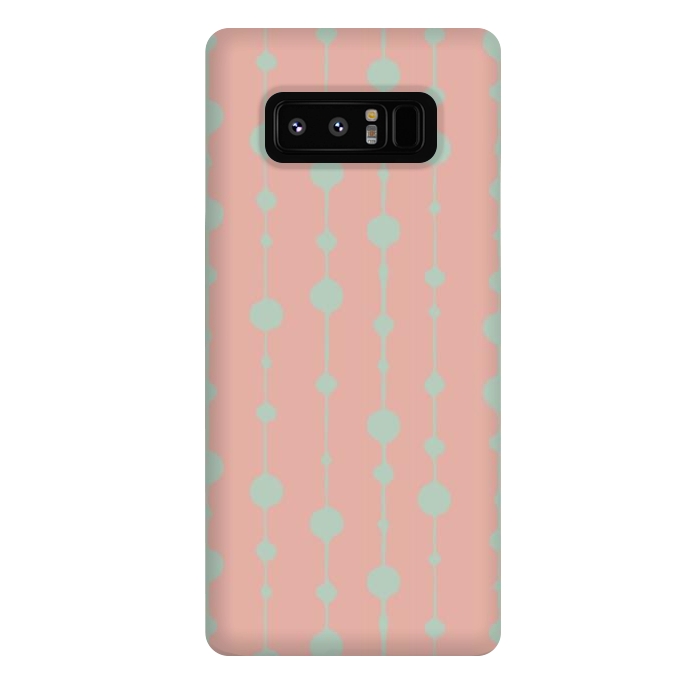 Galaxy Note 8 StrongFit Dots in Lines V by Majoih