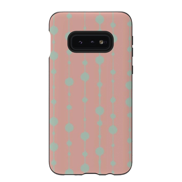 Galaxy S10e StrongFit Dots in Lines V by Majoih