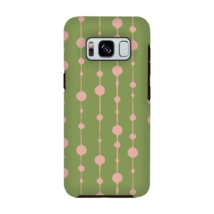 Galaxy S8 StrongFit Dots in Lines VI by Majoih