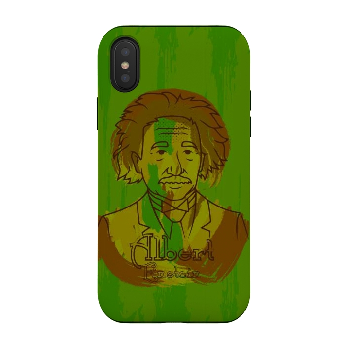 iPhone Xs / X StrongFit albert einstein by TMSarts