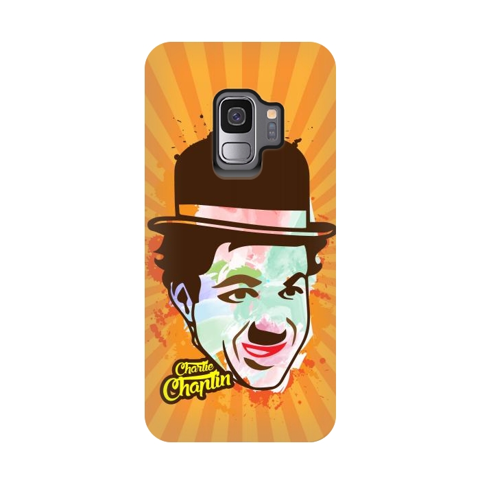 Galaxy S9 StrongFit retro chaplin by TMSarts