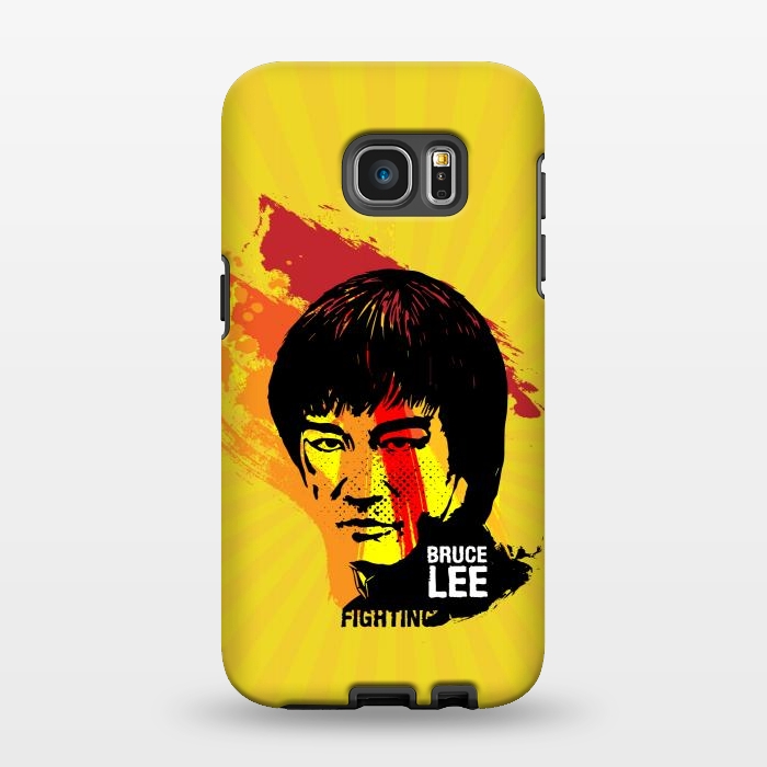 Galaxy S7 EDGE StrongFit bruce lee legend by TMSarts