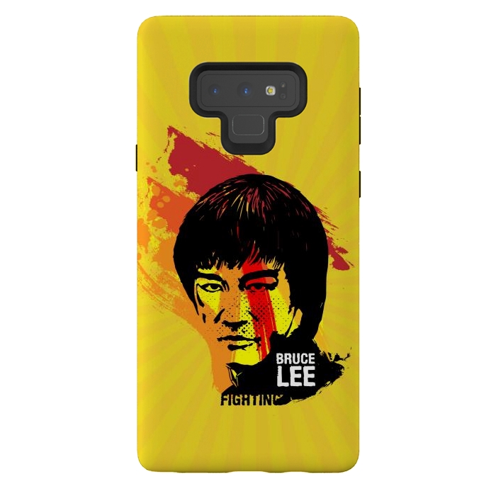 Galaxy Note 9 StrongFit bruce lee legend by TMSarts