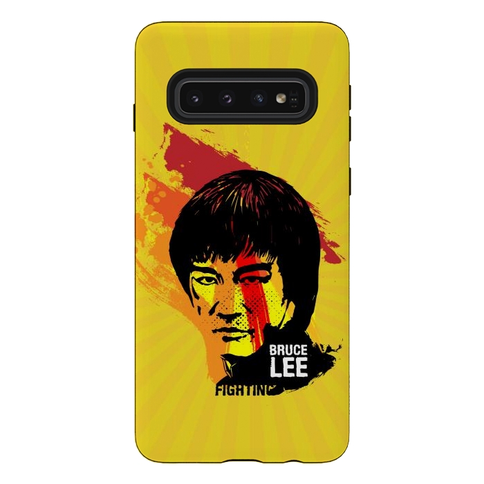 Galaxy S10 StrongFit bruce lee legend by TMSarts