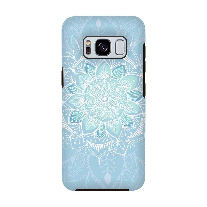 Galaxy S8 StrongFit Baby Blue  by Rose Halsey