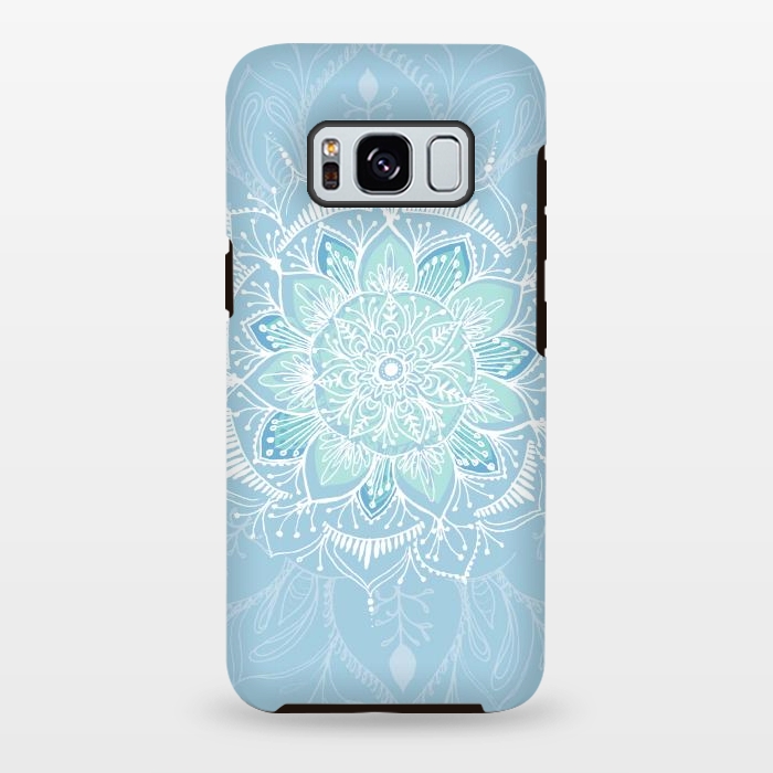Galaxy S8 plus StrongFit Baby Blue  by Rose Halsey