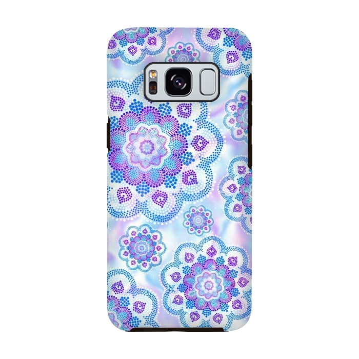 Galaxy S8 StrongFit Mandala flower pattern by Jms