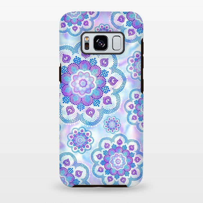 Galaxy S8 plus StrongFit Mandala flower pattern by Jms