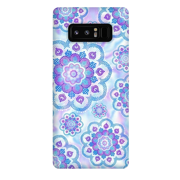 Galaxy Note 8 StrongFit Mandala flower pattern by Jms
