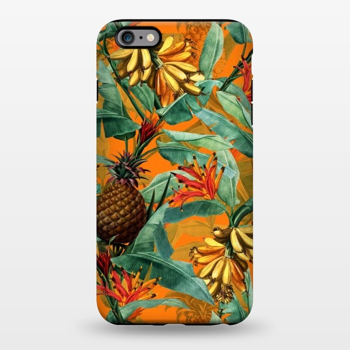 iPhone 6/6s plus StrongFit Sunny Banana and Pinapple Jungle Garden by  Utart