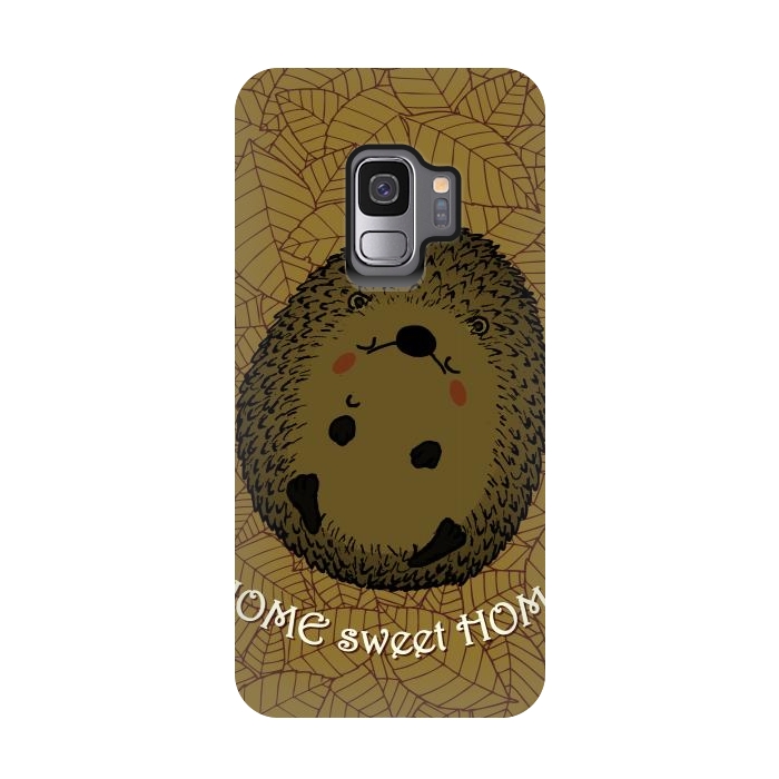 Galaxy S9 StrongFit HOME SWEET HOME by Mangulica