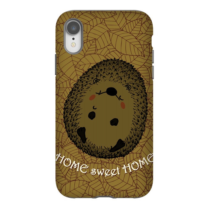 iPhone Xr StrongFit HOME SWEET HOME by Mangulica
