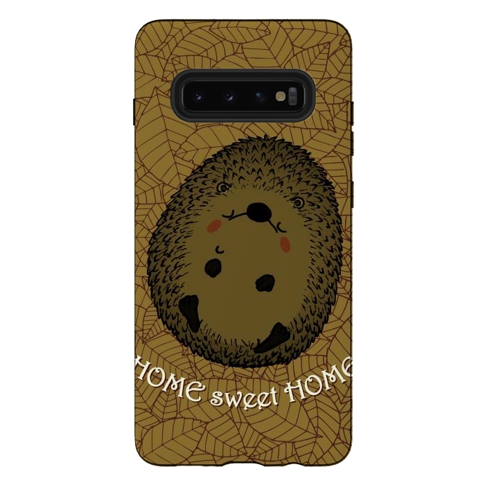Galaxy S10 plus StrongFit HOME SWEET HOME by Mangulica