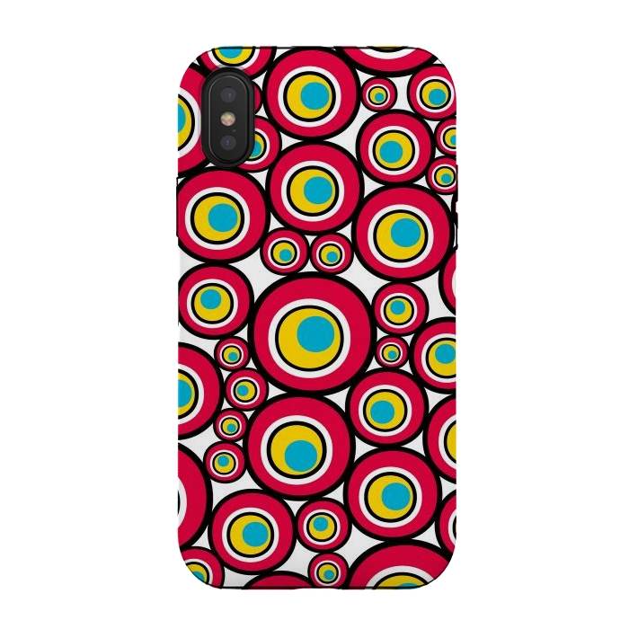 iPhone Xs / X StrongFit Pop Marbles I by Majoih