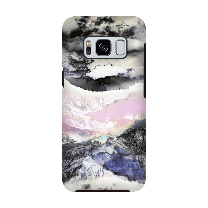 Galaxy S8 StrongFit Storm clouds mountain landscape by Oana 